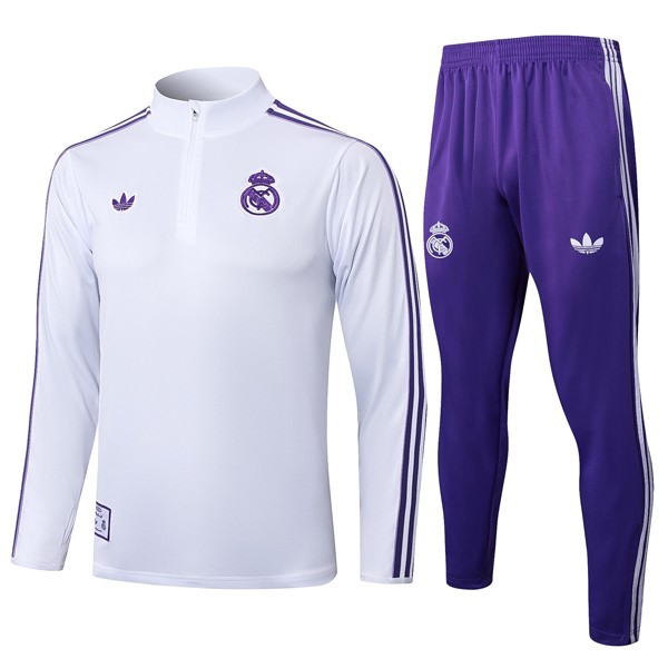 Sudadera De Training Real Madrid 2025-2026 Blanco 4